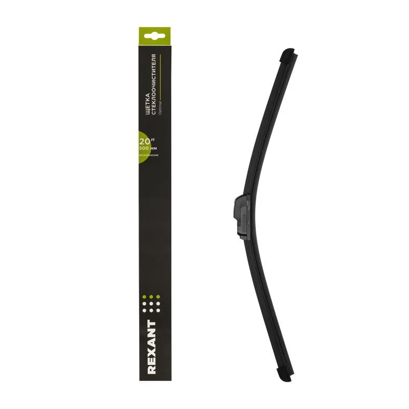 Щетка стеклоочистителя бескаркасная Optimal, 500мм REXANT 80-0914