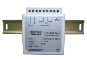 Блок стабилизированного питаниям AT-12/30 DIN 