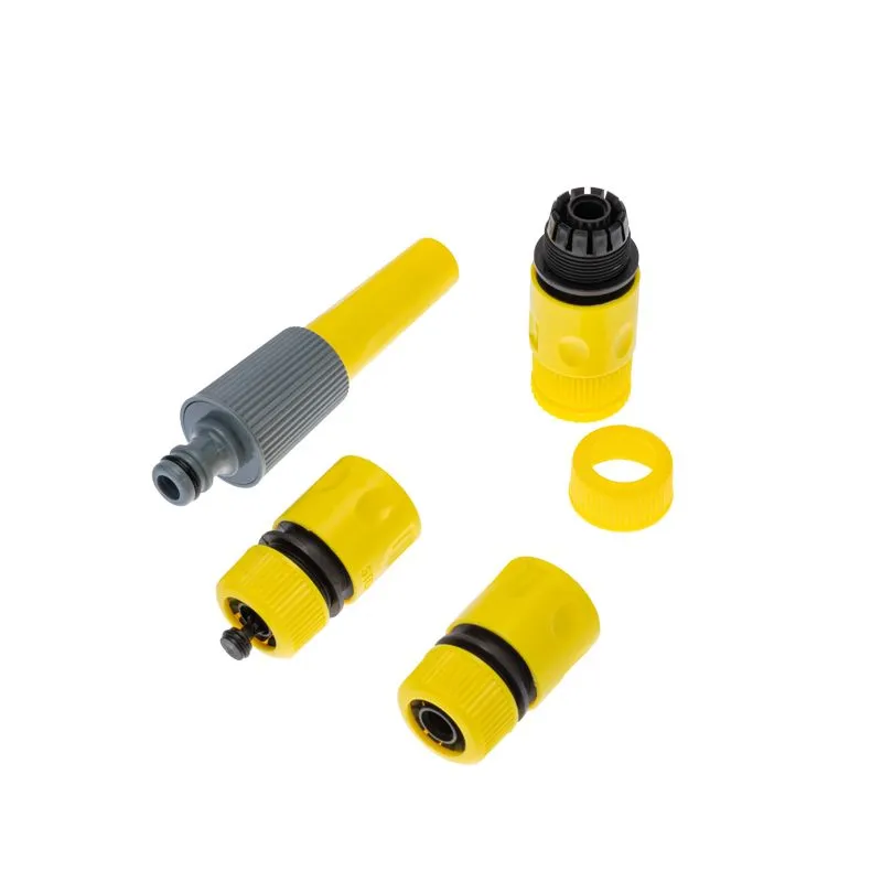 Катушка со шлангом 1/2" 15м, 3 коннектора, 1 распылитель ЧЕТЫРЕ СЕЗОНА - Фото 5