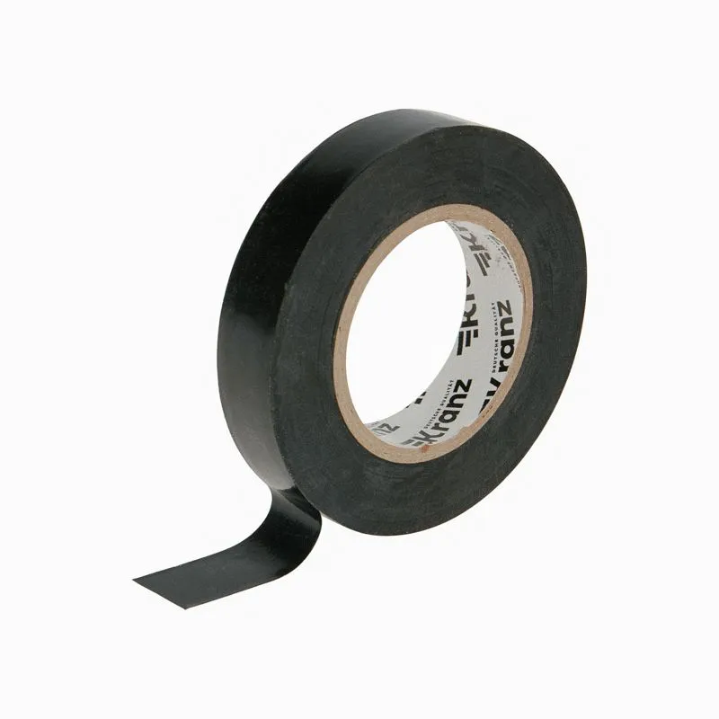 Изолента ПВХ 0,13х15мм, 25м, черная KRANZ - Фото 3
