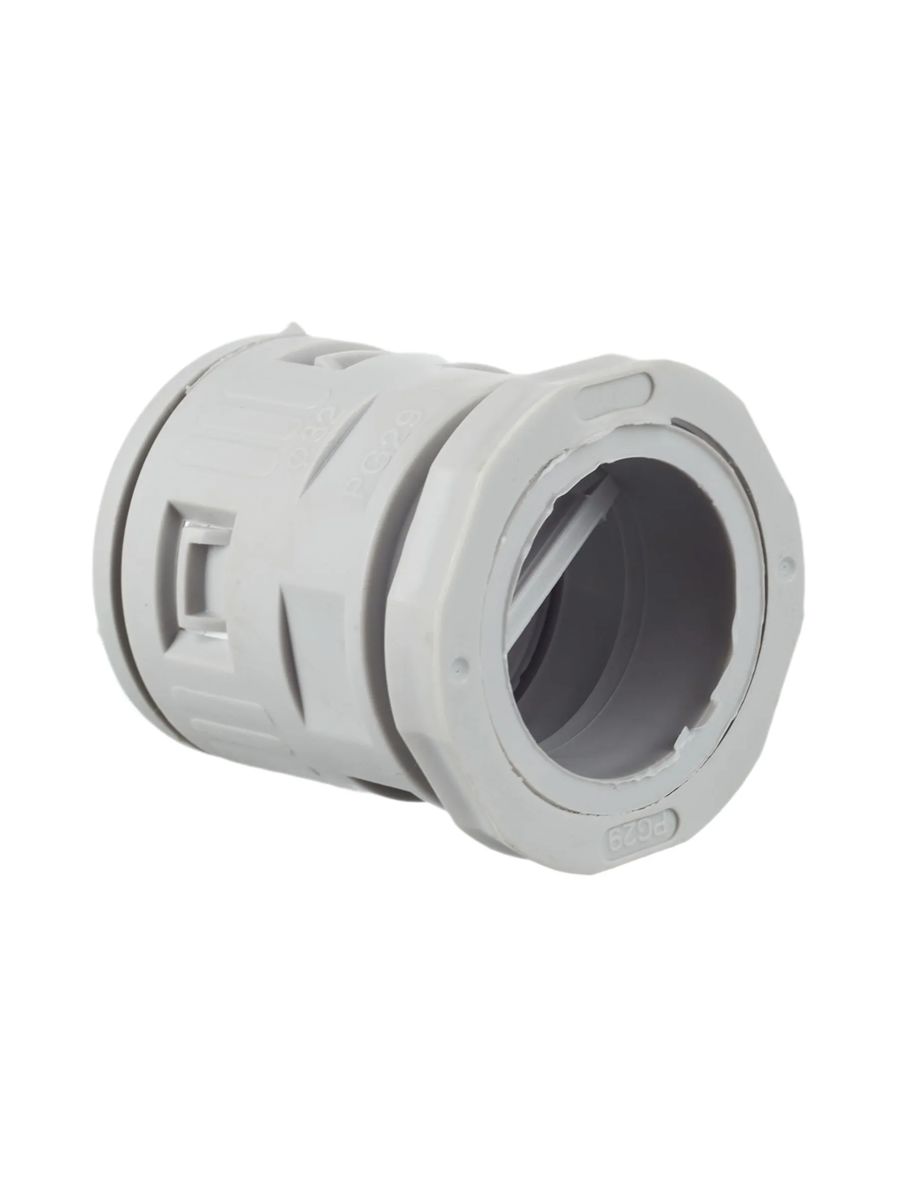 ELASTA Муфта вводная для гофрированных труб MVN32 IP40 серая IEK - Фото 2