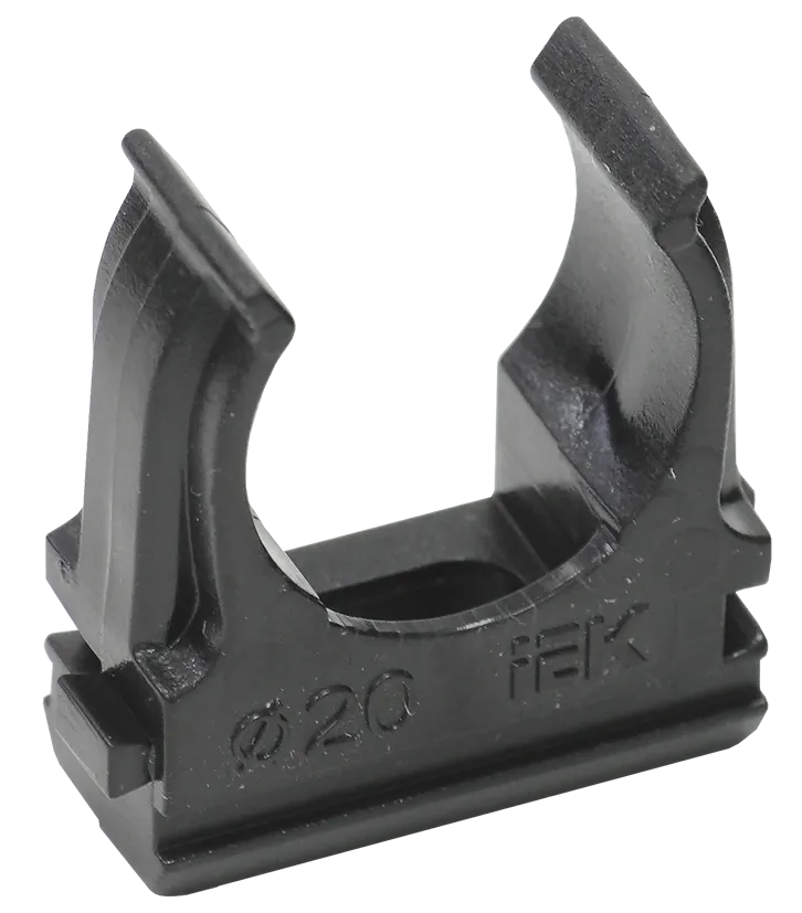 ELASTA Держатель с защелкой CF20 черный IEK