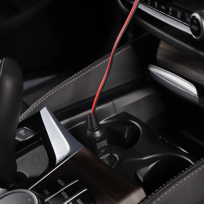 Автозарядка с индикатором (разъем 2.1х5.5) (АЗУ) шнур прямой 1.5 м REXANT - Фото 3