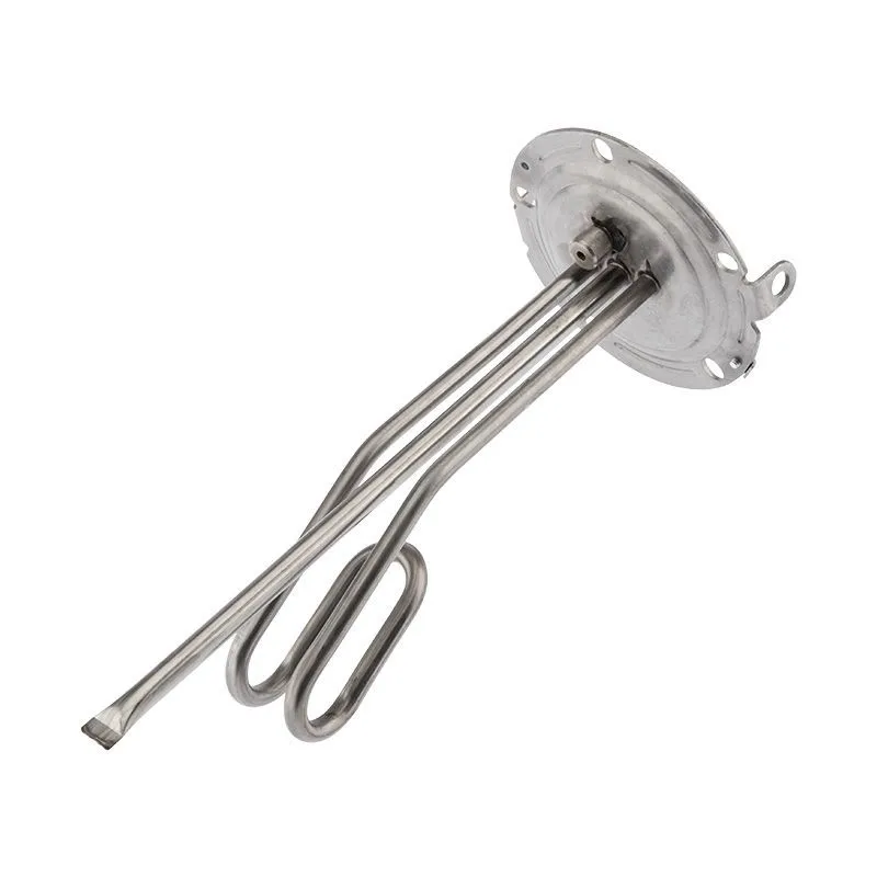 Нагревательный элемент для бойлера ТЭН 1500 Вт, фланец  125 мм,VLS, нерж, фланец  Ø125, место под анод М5, клеммы под разъем, L280мм, 220V, REXANT 70-0455