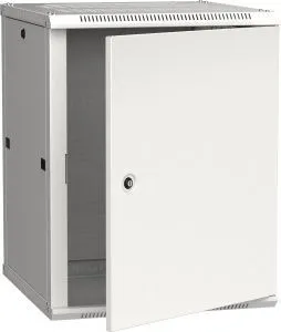 ITK Шкаф настенный LINEA W 15U 600х600мм дверь металл RAL 7035 LWR3-15U66-MF