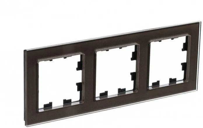 Рамка 3-м AtlasDesign Nature стекло мокко SE ATN320603
