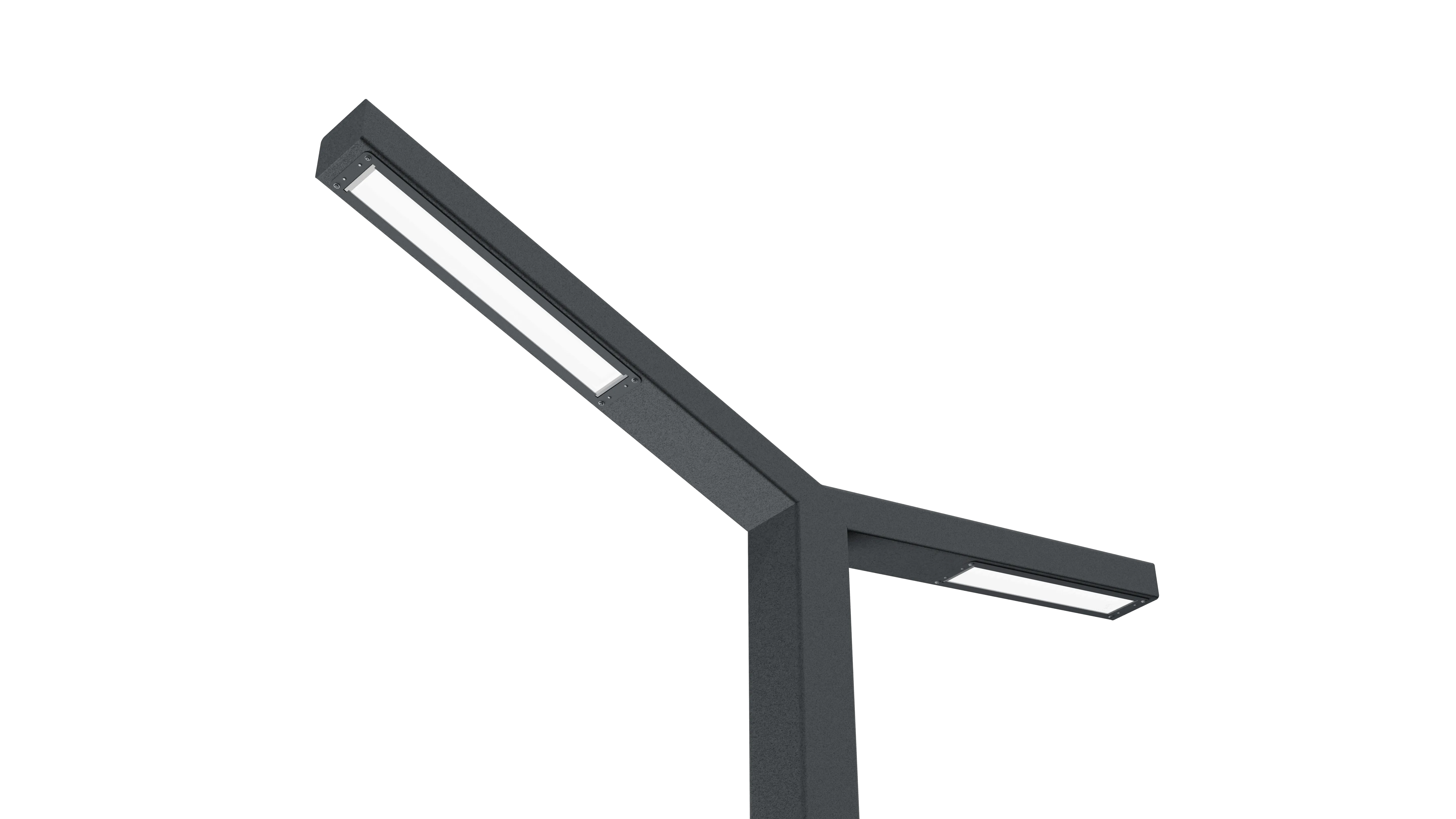 Светильник L-park STICK 2/30/30+30/Ш9/740/01/P1-F2/220AC IP65 YO LEDEL PS60-1614-1115-1739