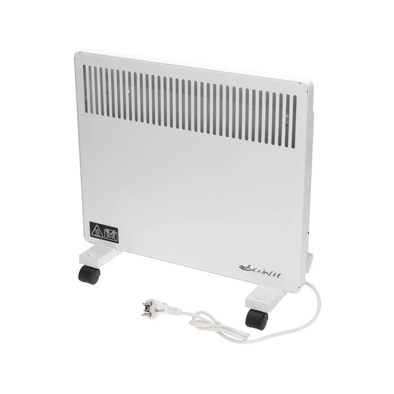 Электрический конвектор с механическим термостатом, 1 кВт, Х-монолит СОКОЛ 60-0086