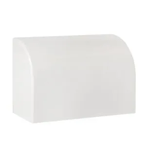 Заглушка (100х40) (2 шт) белая EKF-Plast ecw-100-40x2