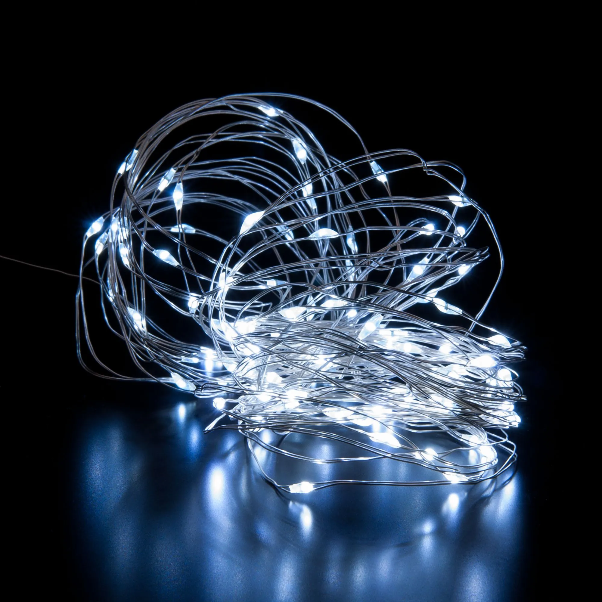 Светодиодная гирлянда нить "Роса" белый 10м IP20 400-008 Elektrostandard Eurosvet - Фото 3