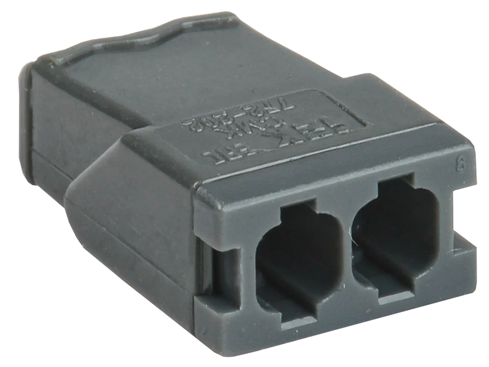 Строительно-монтажная клемма СМК 772-242 компактная с пастой (4шт/упак) IEK