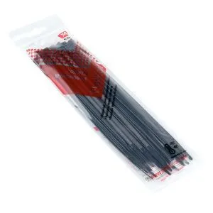 Хомут P6.6 стандартный (ч), 4.8x200 (50шт) FlexLock plc-fl-ctsb-4.8x200-r