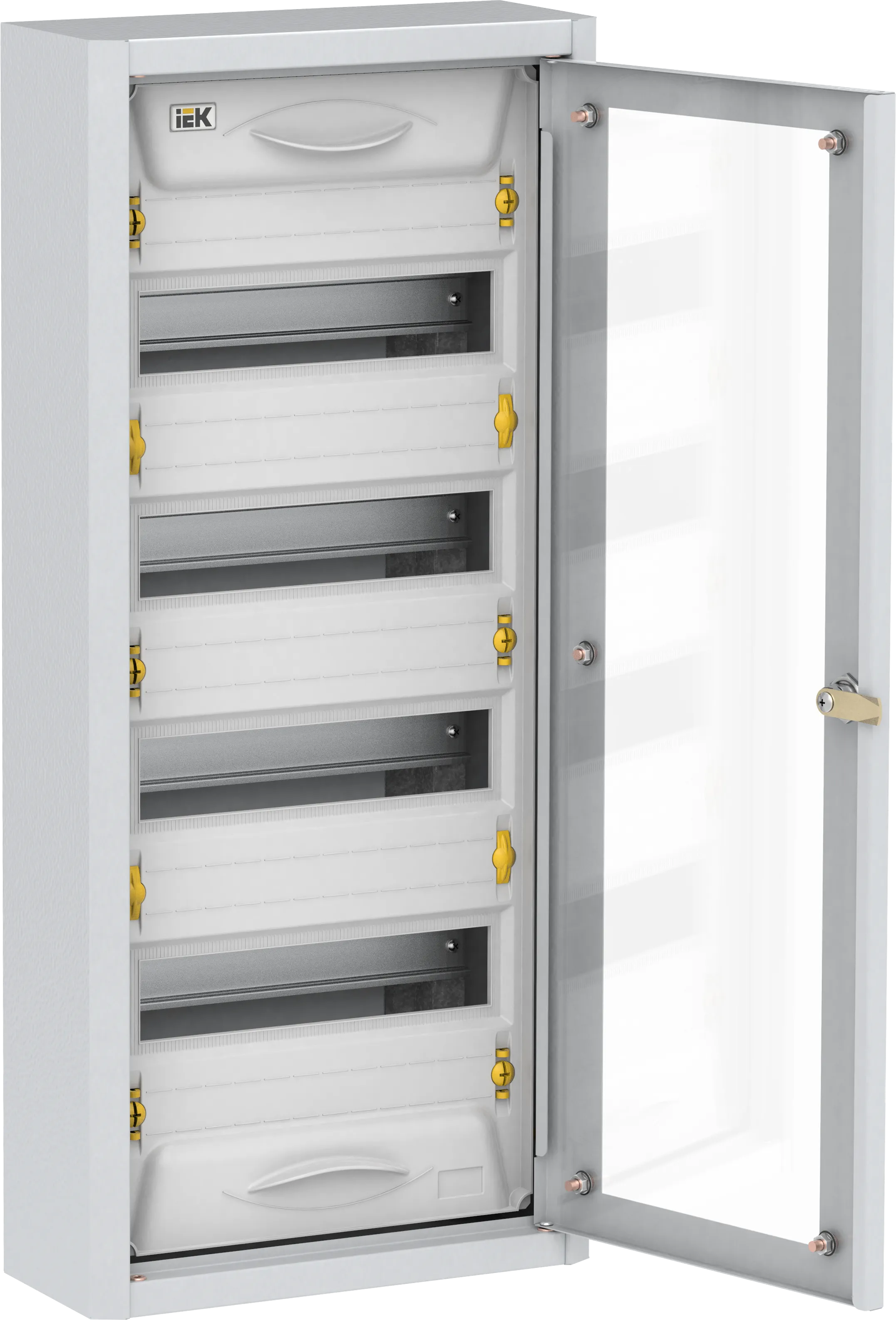 TITAN 5 Корпус металлический ЩРн-48 прозрачная дверь IP31 УХЛ3 IEK MKM16-N-048-31-Z-U