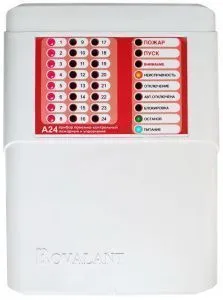 ППКПиУ А24/4, Прибор приёмно-контрольный пожарный и управления ROV35