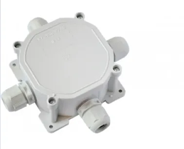 Коробка монтажная для о/п 75x75x45 без использования контактных зажимов КМ-257 с сальниками PG-9 8046BY