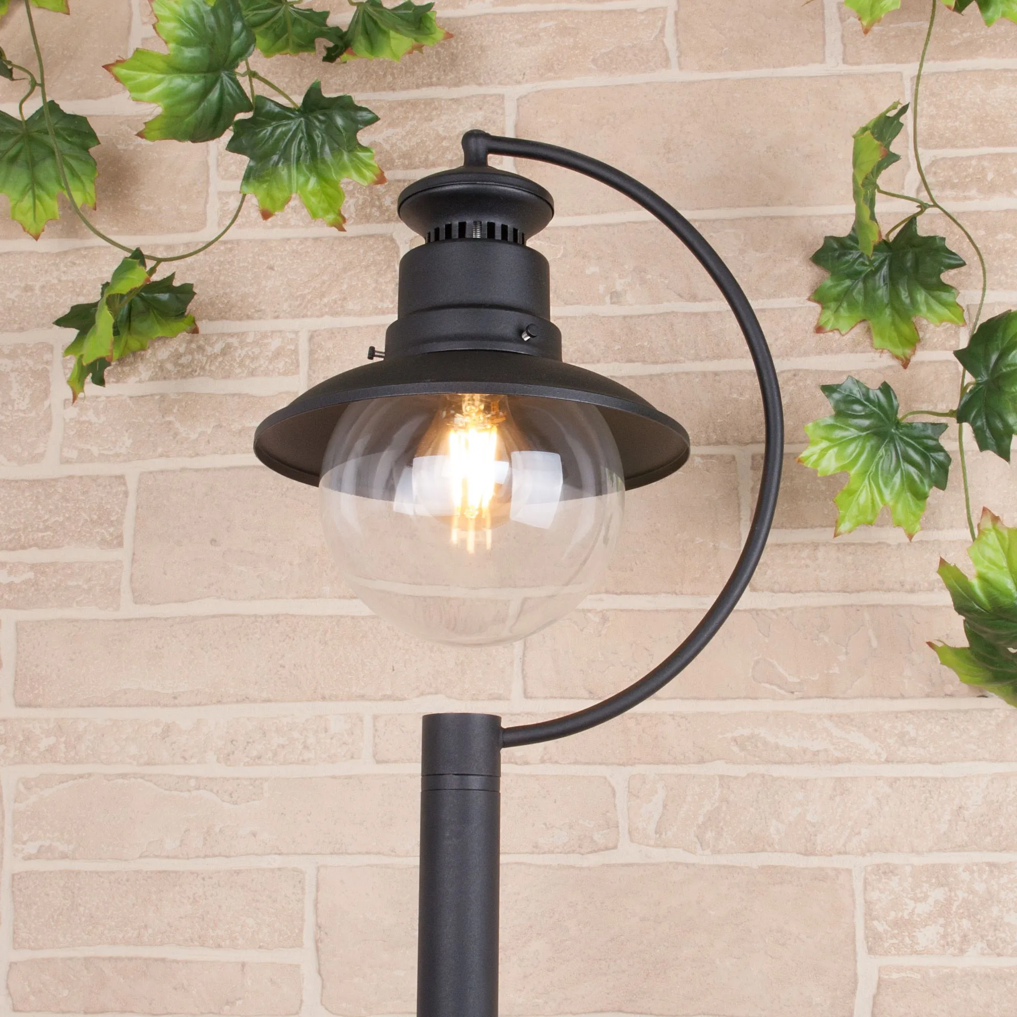 Светильник уличный на столбе IP44 Talli F черный GL 3002F Elektrostandard - Фото 3