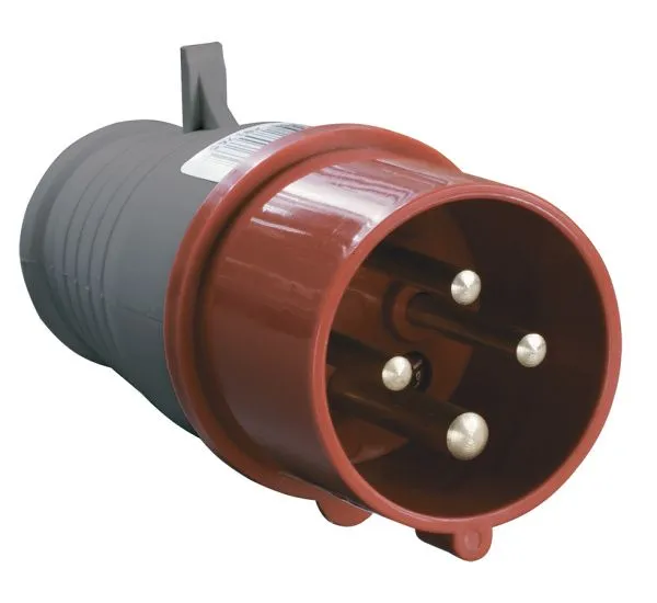 Вилка переносная ССИ-014 3Р+РЕ 16А 380-415В IP44 IEK 