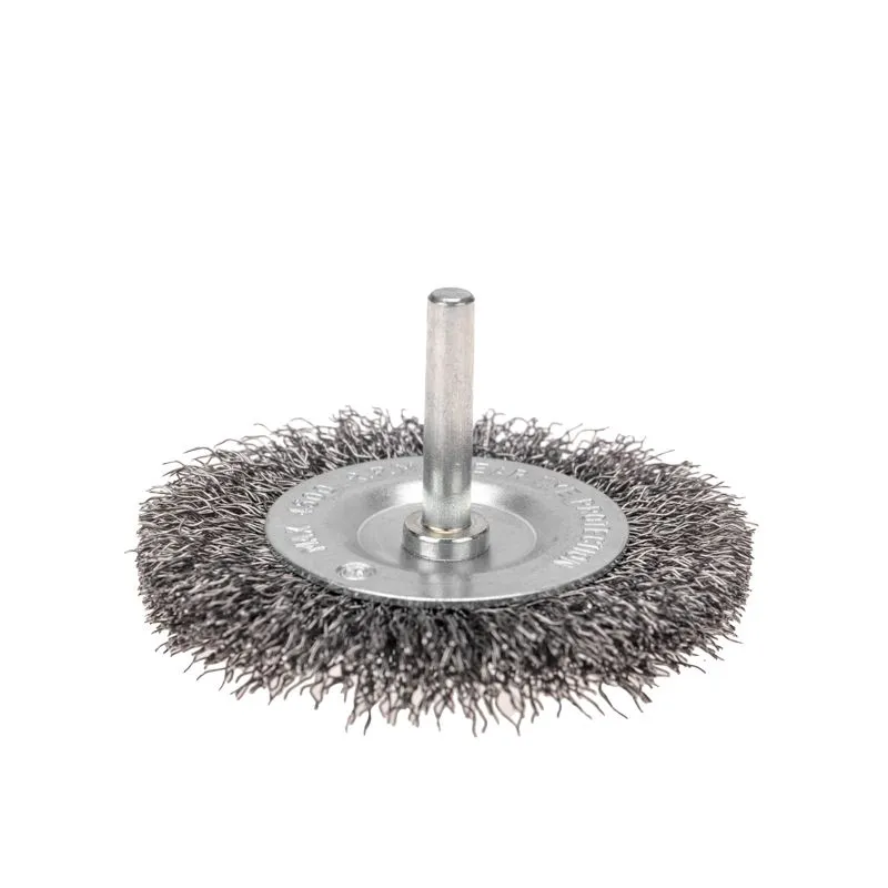 Щетка дисковая для дрели, витая стальная проволока, 75мм KRANZ - Фото 2