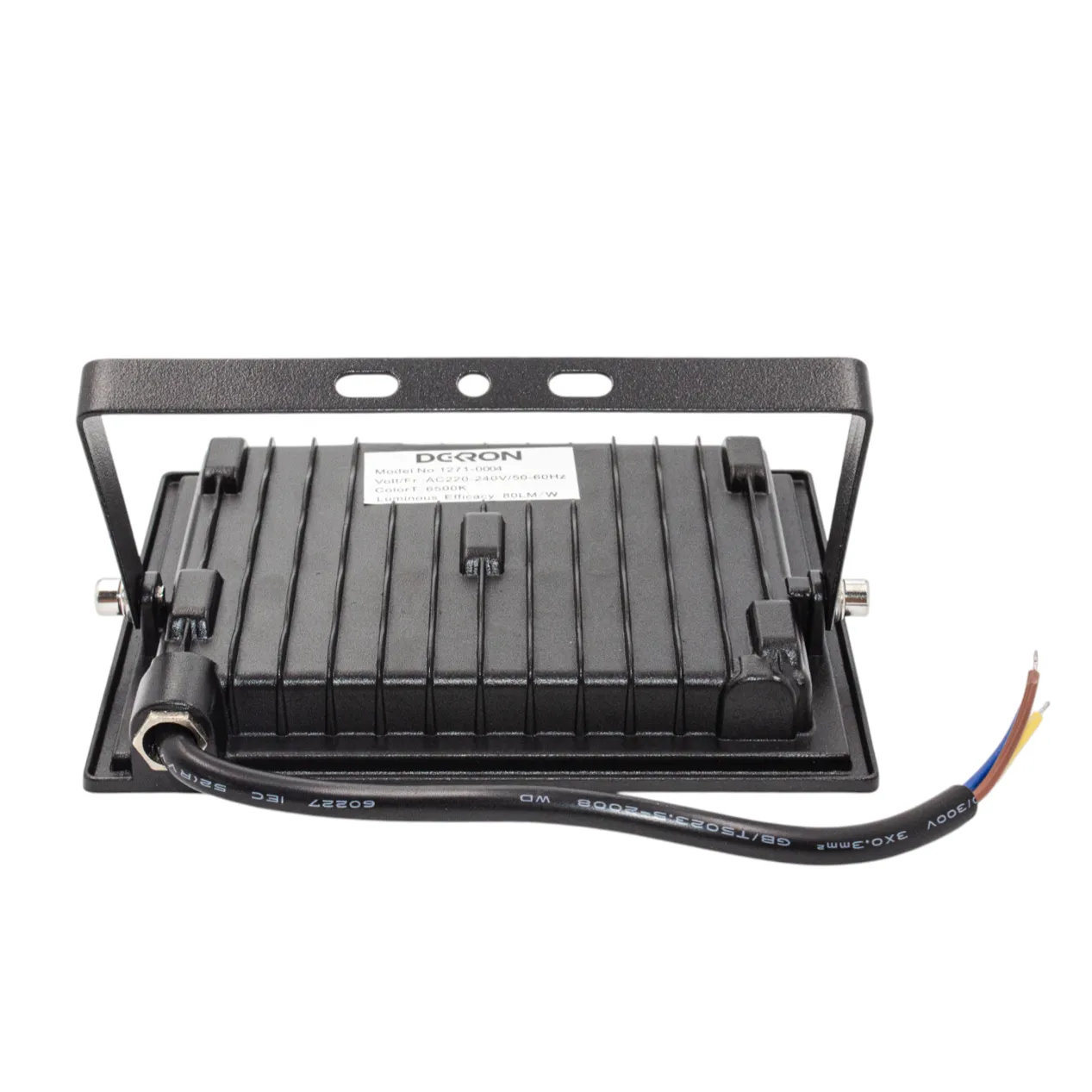 Прожектор светодиодный 50Вт, 4000лм, 6500K, черный, IP65 DEKRON - Фото 11