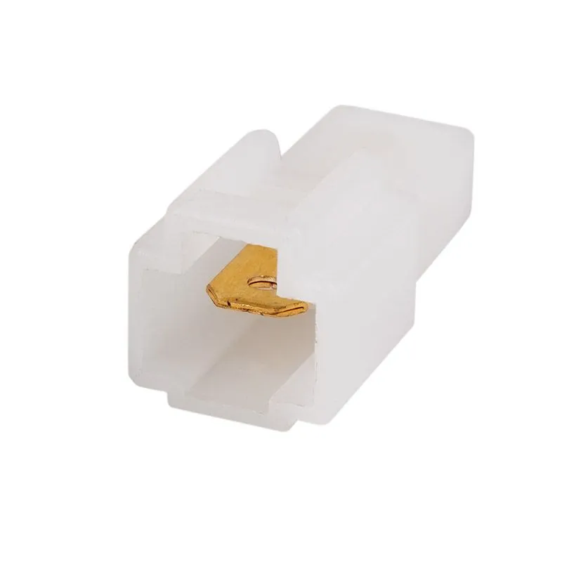 Клемма плоская штекер 6.3 мм 1-1.5 мм² (РП-п 1.5-(6.3)) + колодка REXANT 08-0951