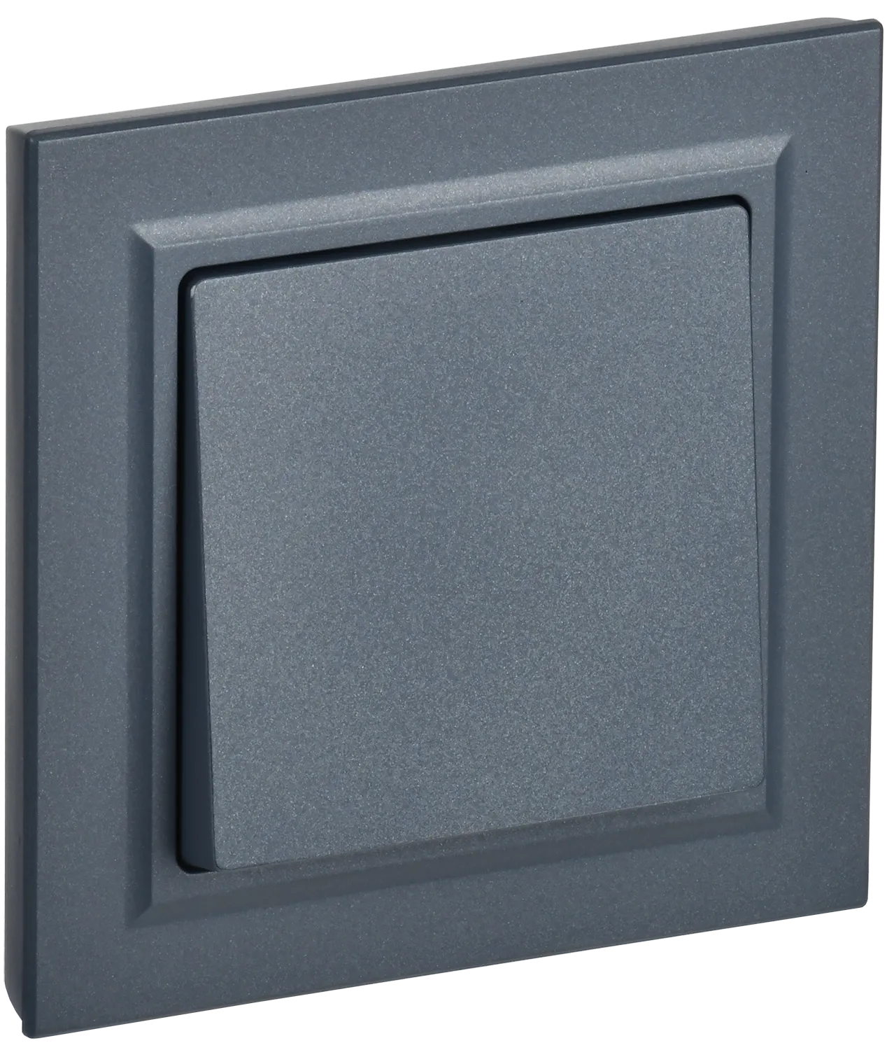 BRITE Выключатель 1-клавишный 10А в сборе ВСР10-1-0-БрМ маренго IEK