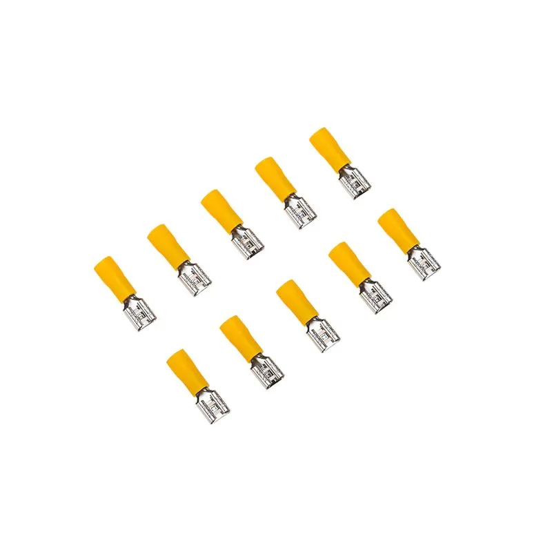 Клемма плоская изолированная РПи-м 6.0-(6.3)/РпИм 5,5-6-0,5 гнездо 6.6 мм, 4-6 мм², в упак. 10 шт. REXANT - Фото 3
