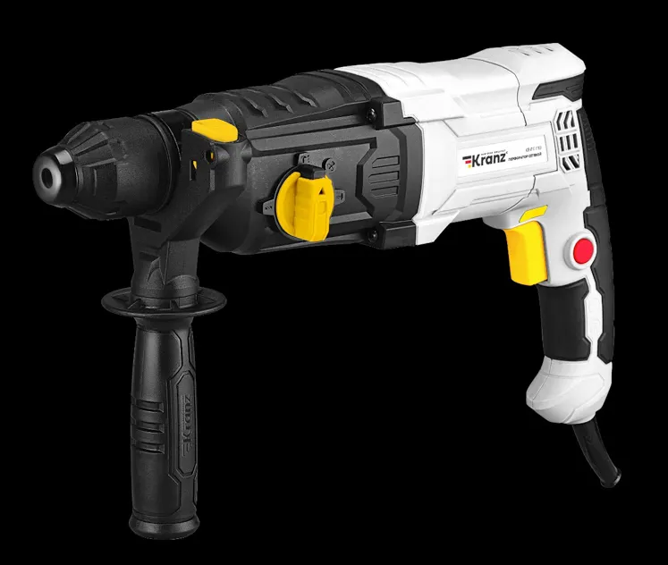 Перфоратор сетевой, SDS-plus, 1050Вт, 3,2Дж, в кейсе KRANZ