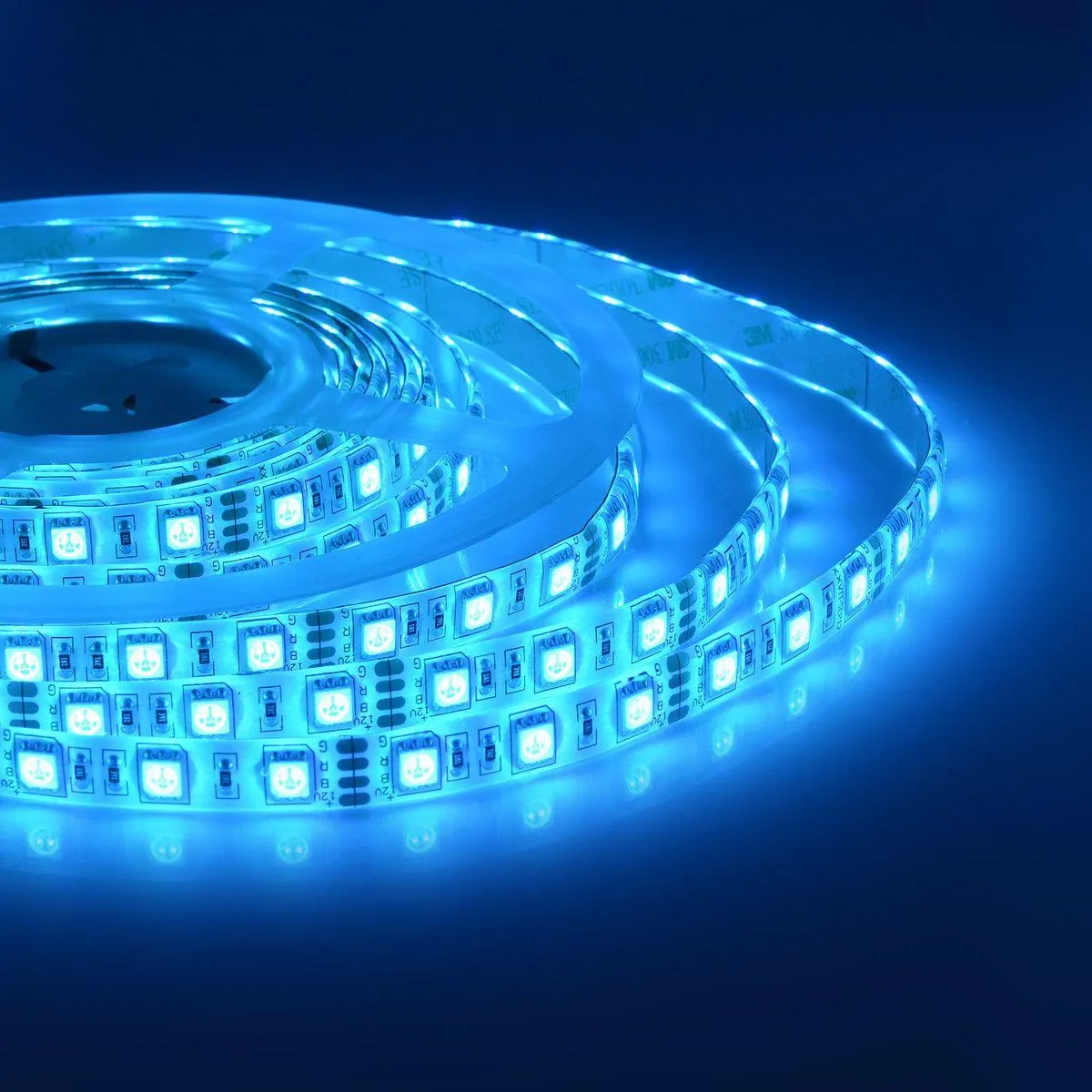 Комплект светодиодной ленты с аксессуарами smd5050 60д/м 12В IP65 5м RGB Apeyron - Фото 27