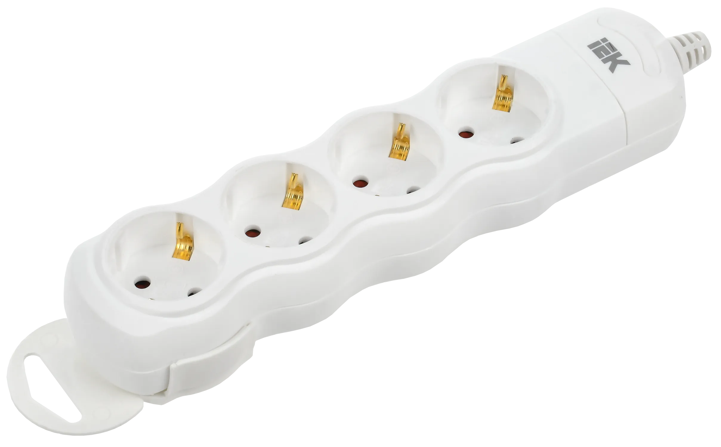 Розетка переносная разборная РПр04 4 места IEK