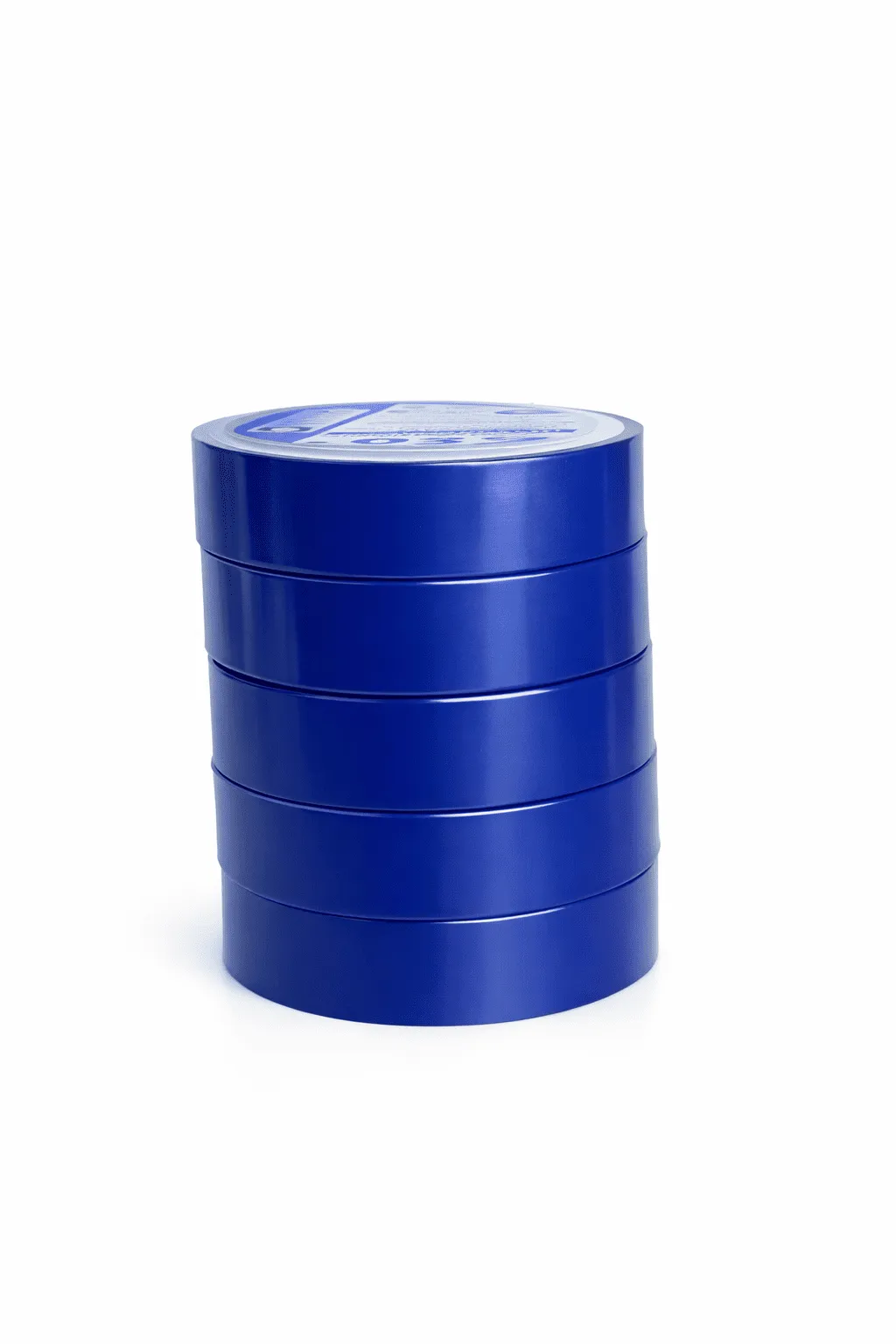 Изолента ПВХ 0,18х19мм, 20м профессиональная синяя (5шт/уп) DEKRON - Фото 5