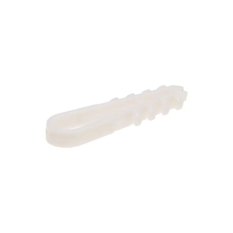 Дюбель-хомут 5-10мм, круглый, белый (100 шт/уп) PROconnect - Фото 2