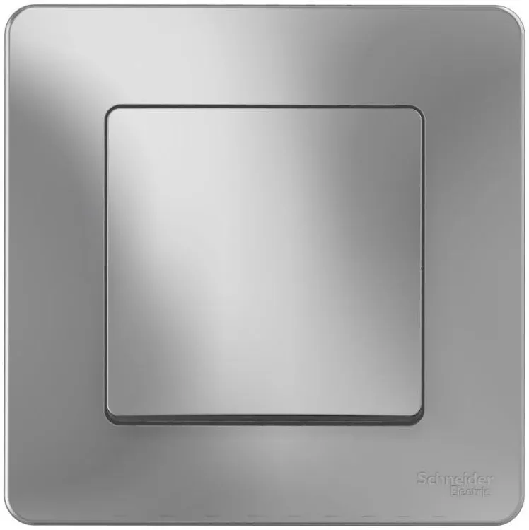 Выключатель 1-кл. СП Blanca 10А IP20 (сх. 1) 250В алюм. SE BLNVS010103 - Фото 3