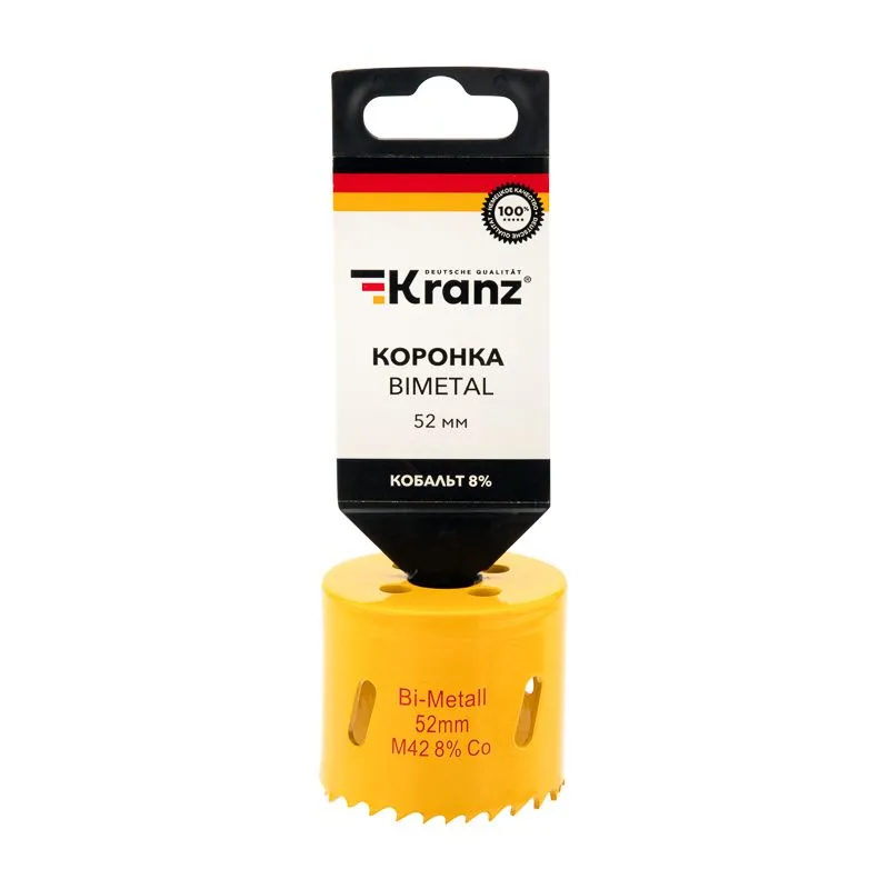 Коронка Bimetal 52мм KRANZ - Фото 3