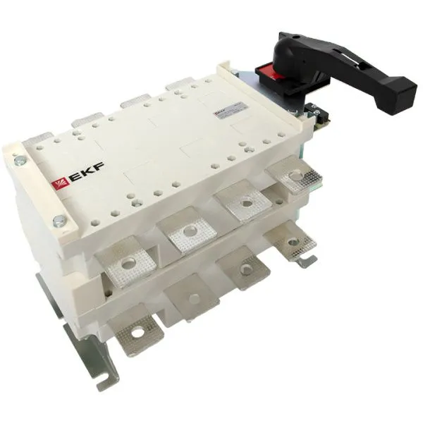 Рубильник-переключатель 400A 4P c рукояткой управления для прямой установки PowerSwitch EKF - Фото 5