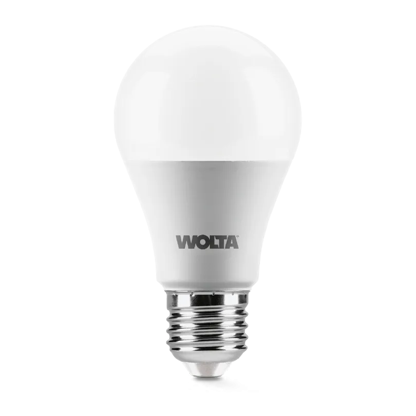 Лампа светодиодная "Груша" A60 12Вт 1000лм 3000К Е27 (50шт/уп) WOLTA - Фото 2