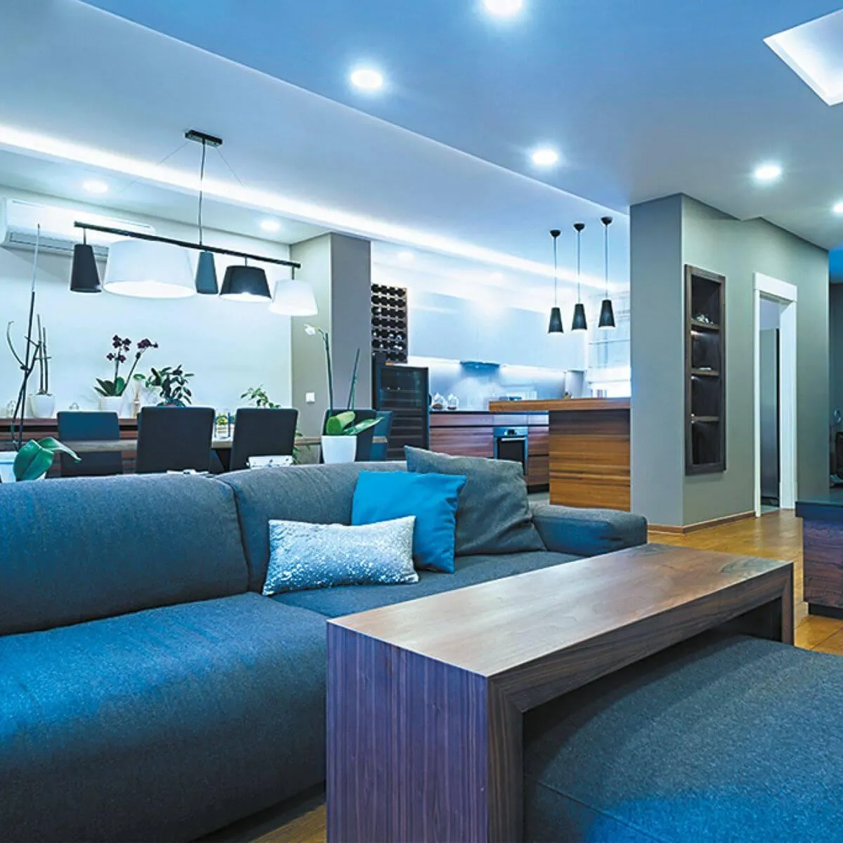 Лента светодиодная COB 352д/м 24В 6500К IP20 5м Apeyron - Фото 4