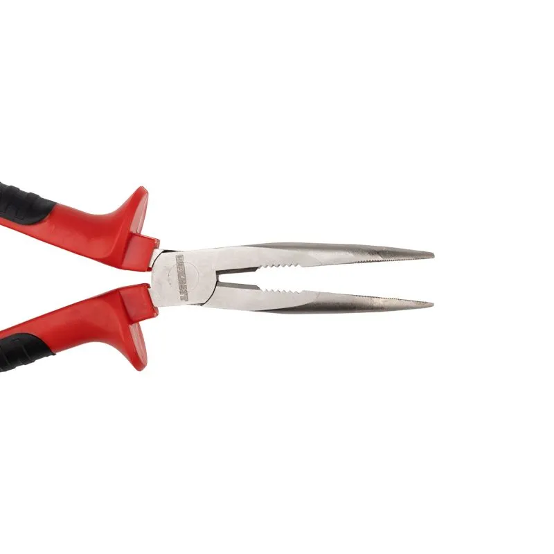 Тонкогубцы изогнутые 200мм никелированные, двухкомпонентные рукоятки REXANT - Фото 3