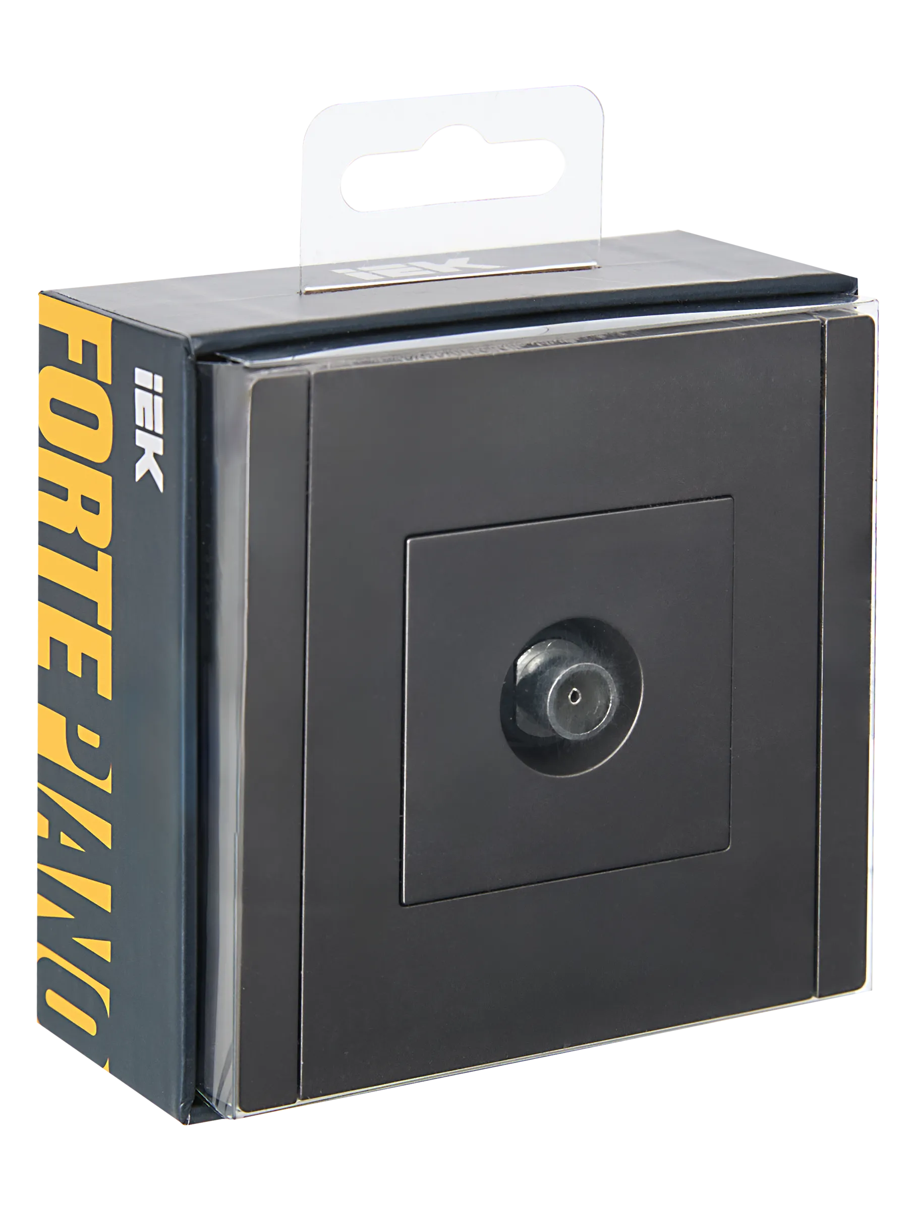 FORTE&PIANO Розетка TV оконечная FP528 сталь IEK - Фото 2