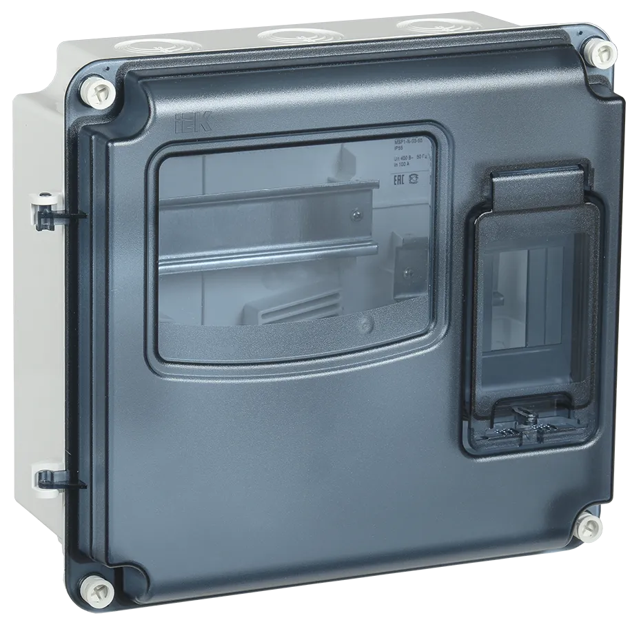 KREPTA 3 Корпус пластиковый ЩУРн-П 1/3 IP66 PC IEK