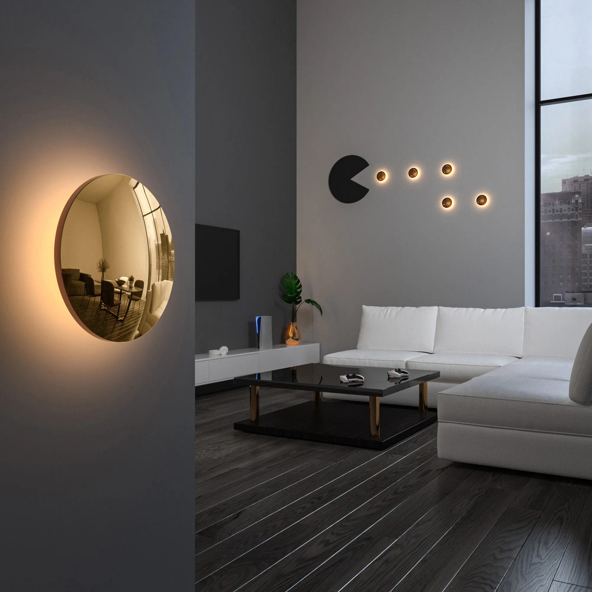 Светильник настенный светодиодный Mini Disc MRL LED 1126 золото Elektrostandard - Фото 2