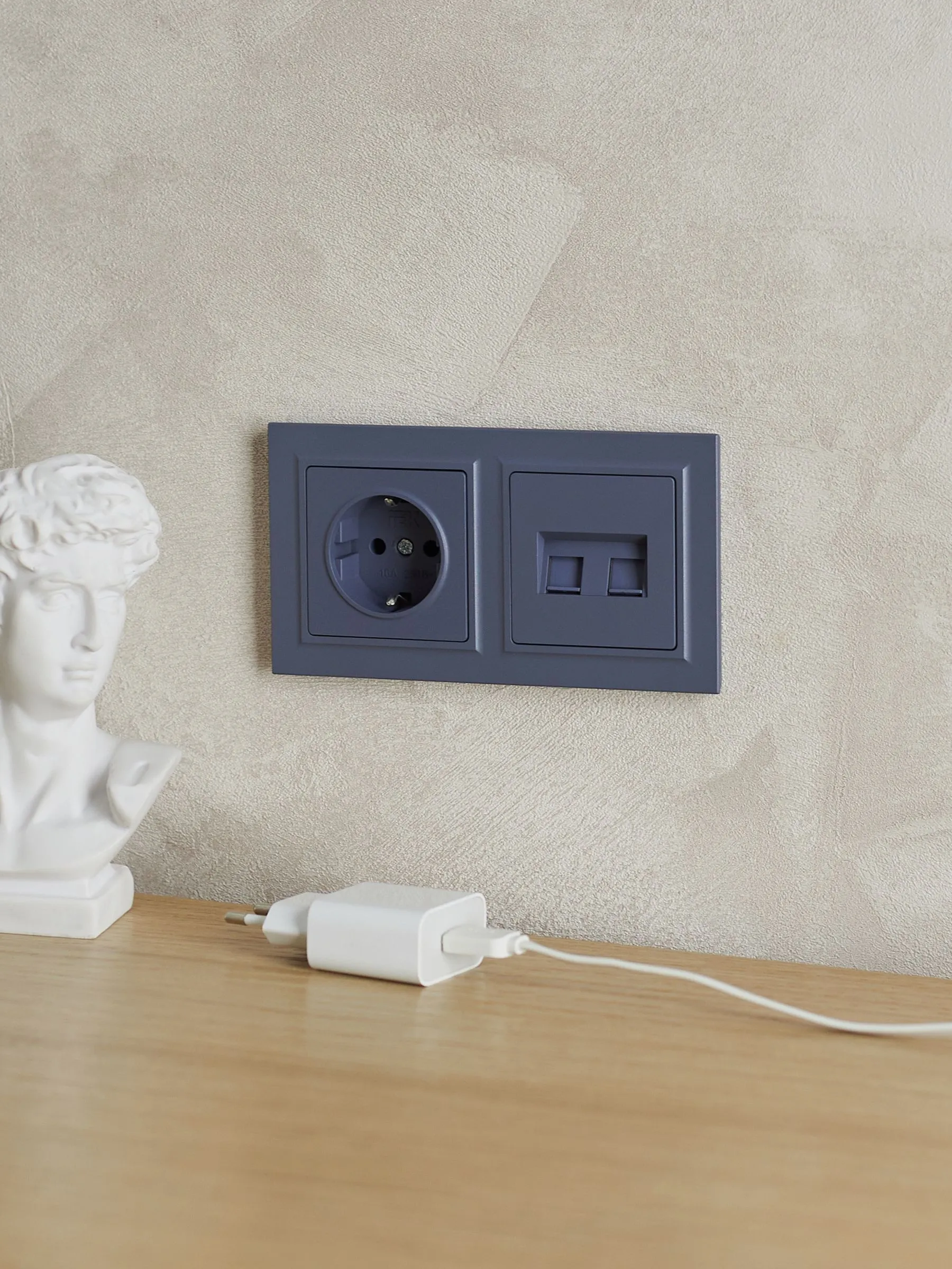 BRITE Рамка 2-местная IP44 РУ-2-БрМ-44 маренго IEK - Фото 5