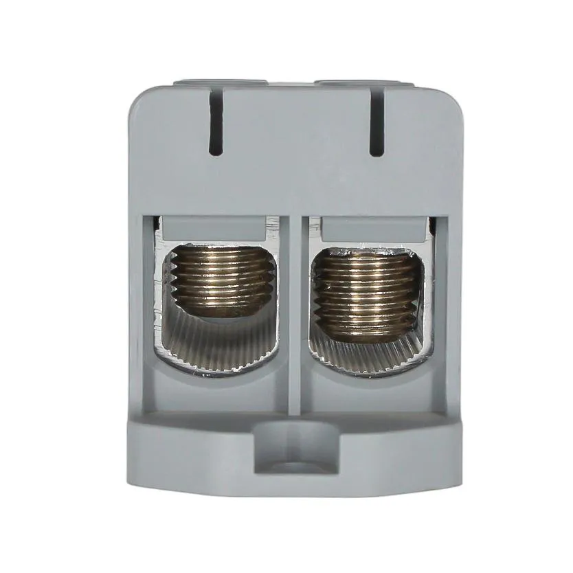 Клемма двойная КСВ 16-95 cерая - Фото 2