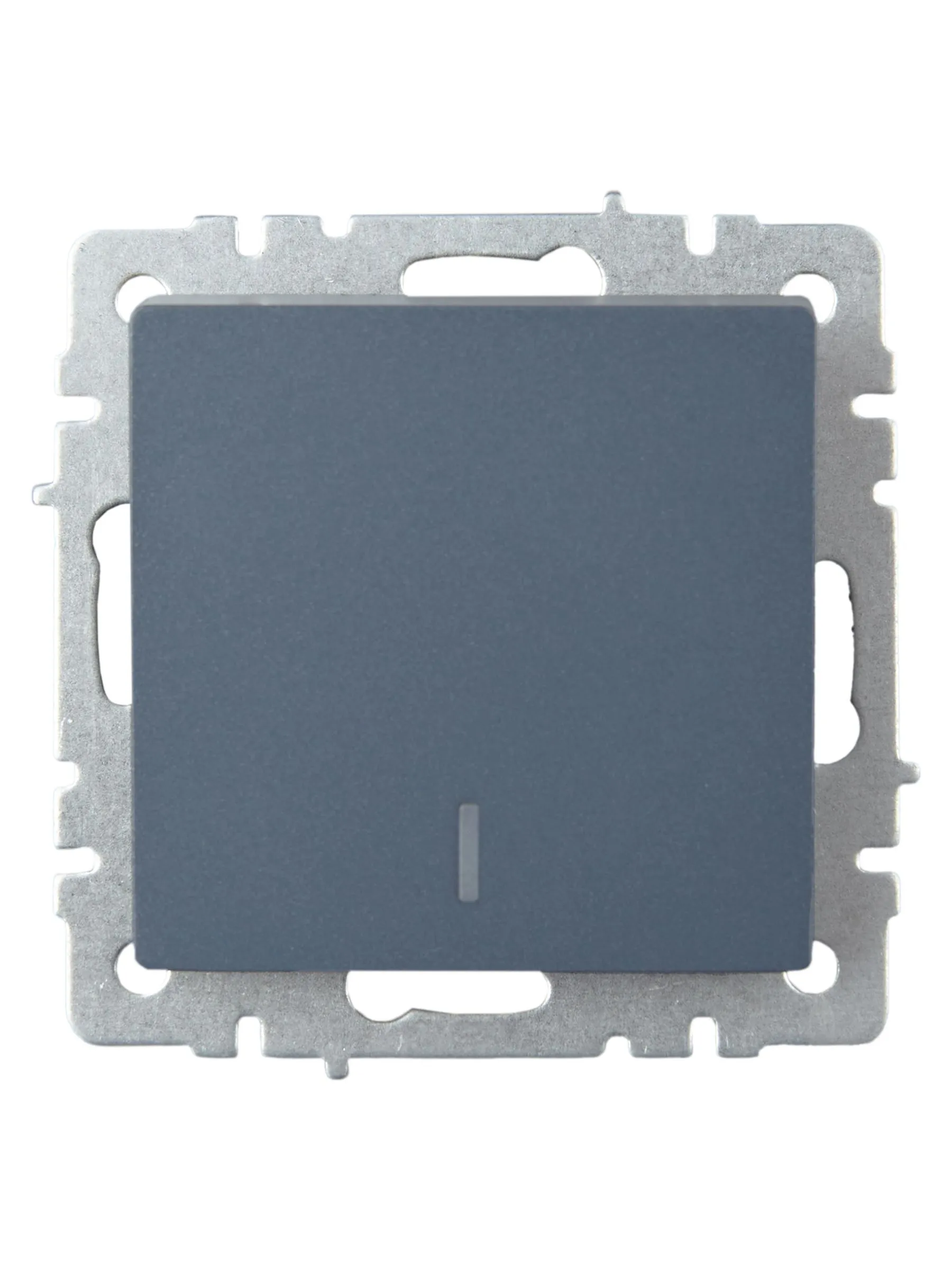 BRITE Выключатель 1-клавишный проходной с индикацией 10А ВС10-1-7-БрМ маренго IEK - Фото 5