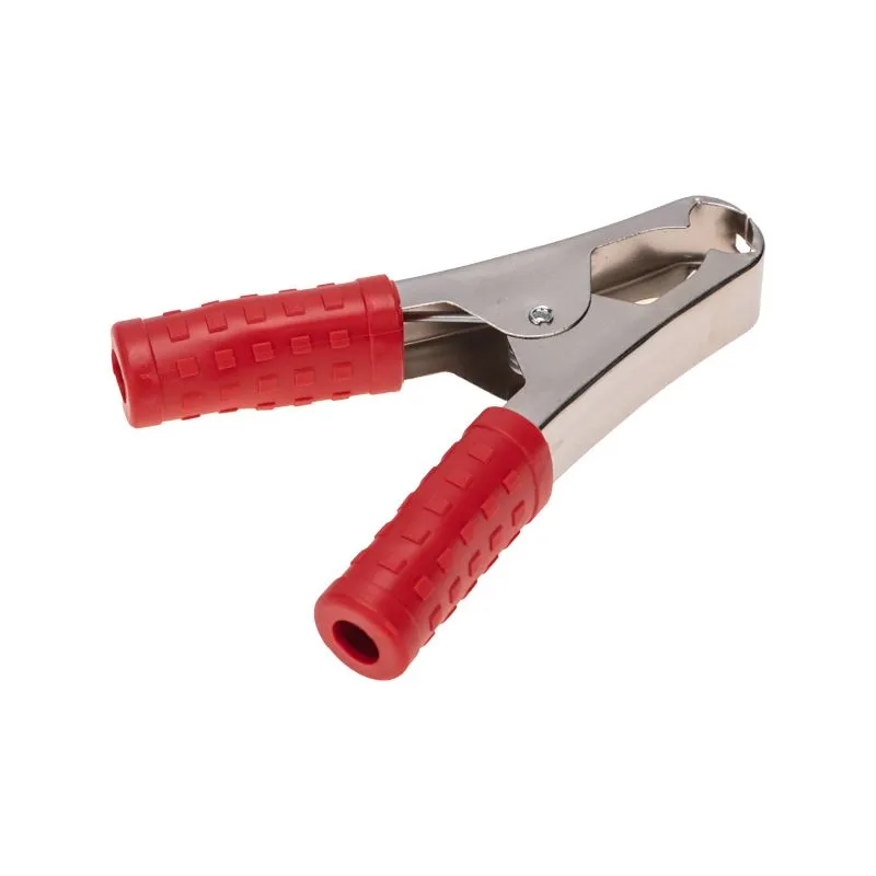 Зажим крокодил, длина 105мм, ток 100A, 2 шт., пакет БОПП REXANT - Фото 5