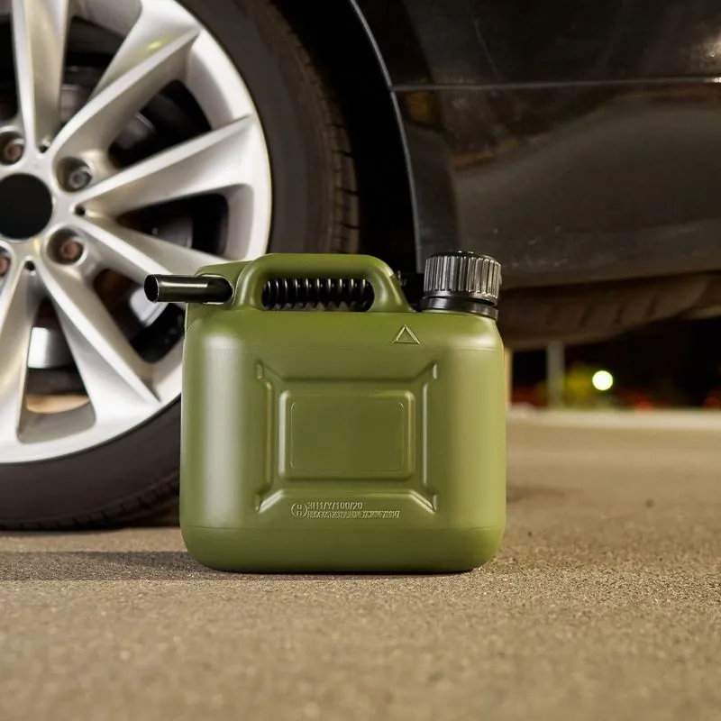 Канистра для ГСМ и технических жидкостей, вертикальная, 5л, пластиковая, усиленная REXANT - Фото 2