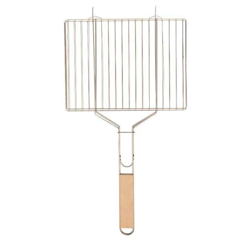 Решетка для барбекю малая, 30х22,5см СОКОЛ - Фото 3