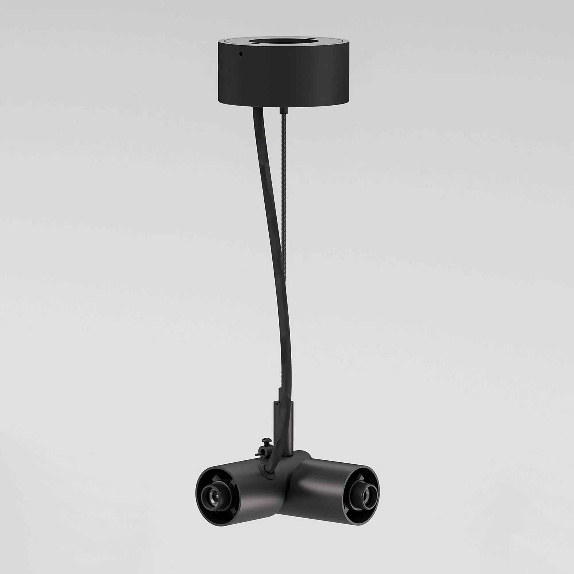 Module System Набор подвеса угловой с вводом питания (черный) a066232