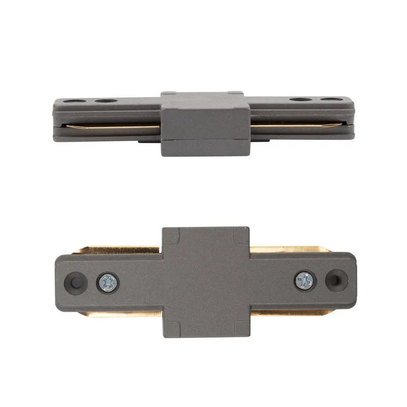 Коннектор для однофазного шинопровода I-образный серый REXANT - Фото 2