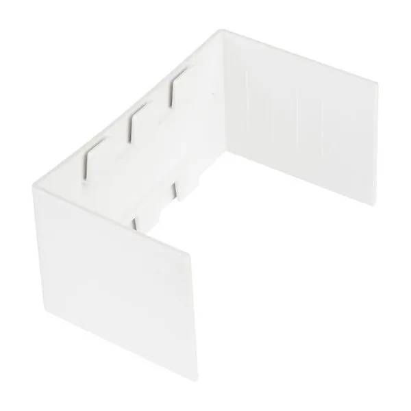 Соединитель (40х25) (4 шт) белый EKF-Plast