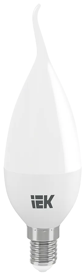 Лампа светодиодная CB35 свеча на ветру 7Вт 230В 4000К E14 IEK